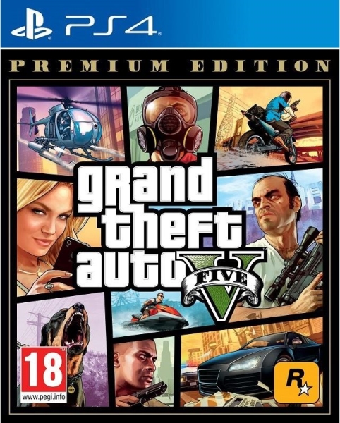 GTA V - (Premium Edition) (PS4)