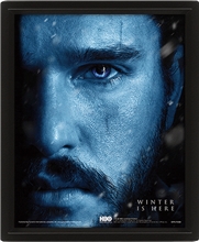Proměňovací obrázek Game of Thrones Hra o Trůny: Jon Snow vs. Knight King (26 x 20 cm)