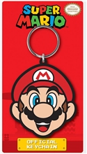 Pryžový přívěsek na klíče Super Mario: Mario (5 x 6 cm)