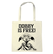Shopping taška na rameno Harry Potter: Dobby Is Free! (38 x 42 cm)