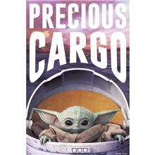 Plakát Star wars Hvězdné války Tv Seriál The Mandalorian: Precious Cargo (61 x 91,5 cm) 150 g