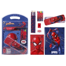 Set školních potřeb Marvel Comics Spiderman: 7 předmětů (23 x 35 cm)