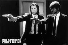 Plakát Pulp Fiction: B & W Guns (61 x 91,5 cm)