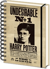3D proměňovací A5 blok-zápisník Harry Potter: Sirius & Harry (14,8 x 21 cm) kroužková vazba