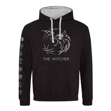Pánská mikina The Witcher Zaklínač: Symbol (L) černá bavlna