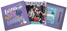 Dárkový set Friends - Přátelé: Kalendář - diář - propiska (32 x 32 x 14 cm)