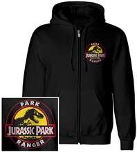 Pánská mikina Jurassic Park Jurský park: Park Ranger (2XL) černá bavlna
