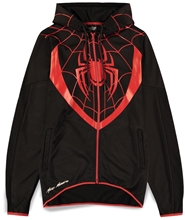 Pánská mikina Marvel Spiderman: Miles Morales (2XL) černý polyester