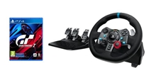 Logitech G29 Driving Force Racing Wheel + Gran Turismo 7 (PS4)