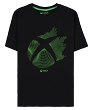 Pánské tričko Xbox: Mesh Logo (L) černá bavlna