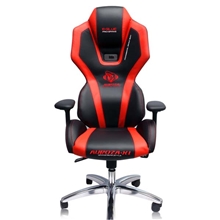 Gaming Chair E-Blue AUROZA, red with Backlight