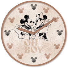 Nástěnné hodiny Disney Mickey Mouse: Blush (průměr 25 cm)