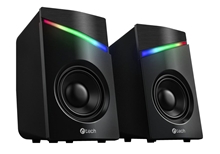 C-TECH Speaker SPK-15, 2.0, RGB - black (PC)