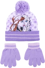 Zimní čepice a rukavice Frozen II Ledové království 2: Anna a Elsa (univerzální)