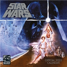 Oficiální nástěnný kalendář 2023 Star Wars Hvězdné války: Classic (SQ 30,5 x 30,5 61 cm)