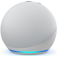 Amazon - Echo Dot 4 White 4th generation) Smart speaker with Alexa /Audio  and