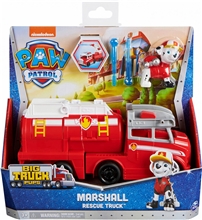 Spin Master - Paw Patrol Big Truck Pups Marshall Rescue Truck