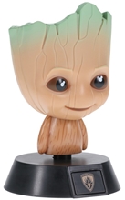 Dekorativní svítící plastová figurka Marvel Strážci Galaxie: Groot (výška 10 cm)