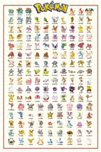 Pokémon Poster: Kanto (61 x 91.5 cm)
