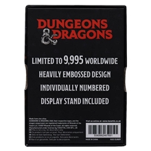 Collectible Ingot Dungeons & Dragons - Monster Manual