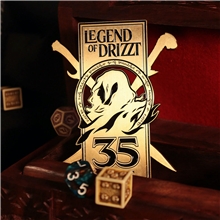 Collector's Ingot Dungeons & Dragons - Legend of Drizzt 35th Anniversary