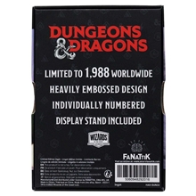 Collector's Ingot Dungeons & Dragons - Legend of Drizzt 35th Anniversary