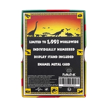 Collector's ingot Jurassic Park - 30th Anniversary Jeep