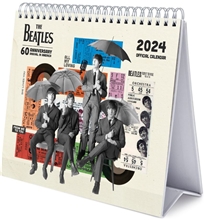 Oficiální stolní kalendář 2024: The Beatles (20 x 17 cm)
