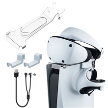 DOBE Stand Kit with Charging Cable for PS VR2 Controller (PS5)