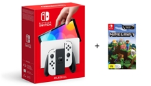 Nintendo Switch OLED Model - White + Minecraft - Nintendo Switch Edition (SWITCH)