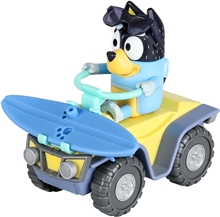 Bluey Figure and Vehicle - Beach Quad
