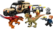 LEGO® Jurassic World 76951 Pyroraptor & Dilophosaurus Transport