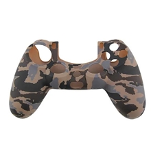 Silicone Case for PS4 Controller - Brown + Black Camo (PS4)