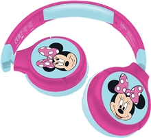 Lexibook - Disney Minnie Mouse - 2 in 1 Foldable Headphones