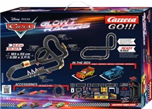 Carrera GO Slot Car Track 62559 Disney Cars - Glow