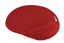 Gel Mouse Pad C-TECH MPG-03R - Red (240x220 mm) (PC)