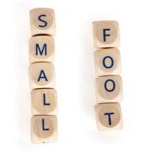 small foot wooden game Creating with Letters