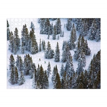 Galison Double-Sided Puzzle Snow Gray Malin 500 Pieces