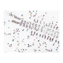 Galison Double-Sided Puzzle Snow Gray Malin 500 Pieces
