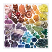 Galison Puzzle Rainbow Crystals 500 pieces
