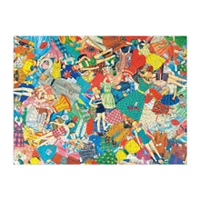 Galison Puzzle Paper Dolls Vintage 1000 pieces