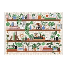 Galison Puzzle Shelves with Plants 1000 Pieces