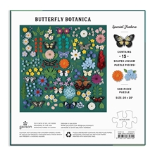 Galison Puzzle Butterfly Botanical Garden 500 pieces