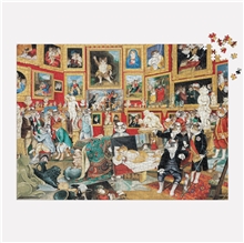Galison Puzzle Tribuna Uffizi with Cats 1500 pieces