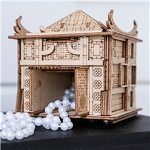 EscapeWelt Wooden Puzzle Dragon House