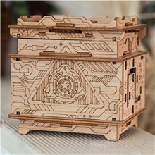 EscapeWelt 3D wooden mechanical brain teaser puzzle Orbital Box