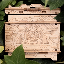 EscapeWelt 3D wooden mechanical brain teaser puzzle Orbital Box