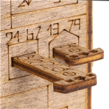 EscapeWelt 3D Wooden Mechanical Puzzle: Space Capsule