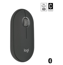 Logitech - Pebble Mouse 2 - M350s - Black