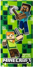 Minecraft - Steve and Alex Microfibre Beach Towel (70 x 140 cm)	